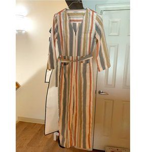 Madewell striped jumpsuit (Size 6)